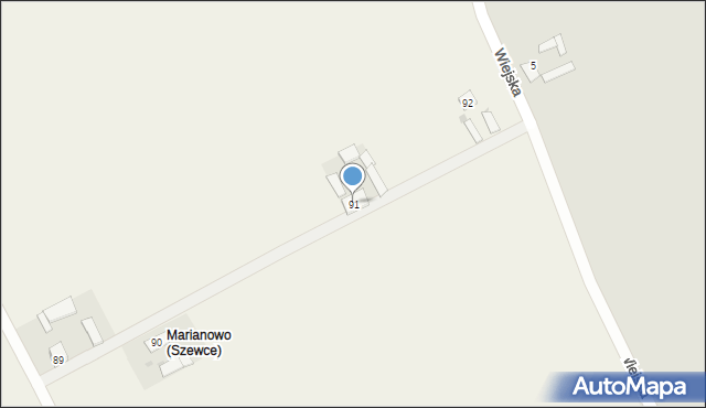 Wójcin, Wójcin, 91, mapa Wójcin