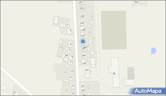 Wójcin, Wójcin, 145, mapa Wójcin