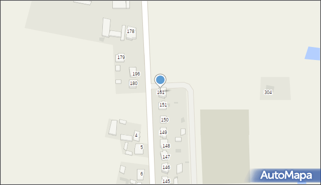 Wójcin, Wójcin, 161, mapa Wójcin