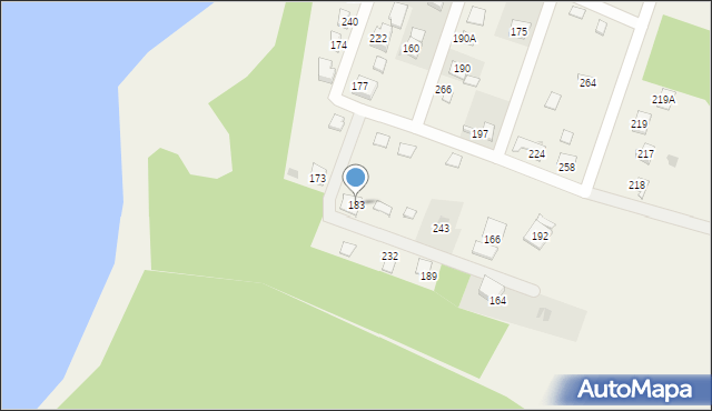 Wójcin, Wójcin, 183, mapa Wójcin