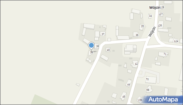 Wójcin, Wójcin, 39, mapa Wójcin