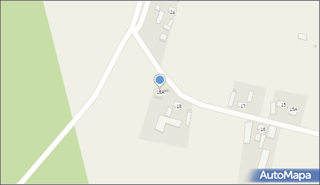 Wójcin, Wójcin, 18A, mapa Wójcin