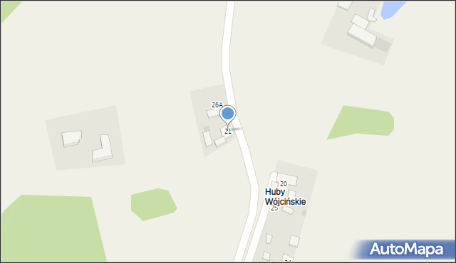 Wójcin, Wójcin, 21, mapa Wójcin