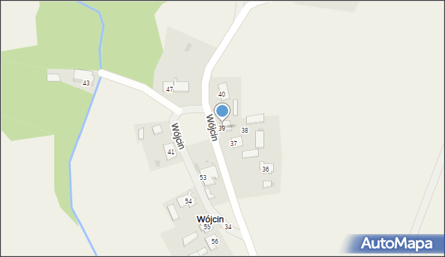 Wójcin, Wójcin, 39, mapa Wójcin