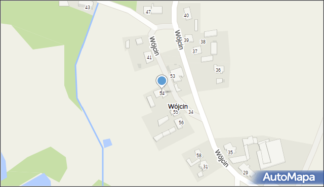 Wójcin, Wójcin, 54, mapa Wójcin