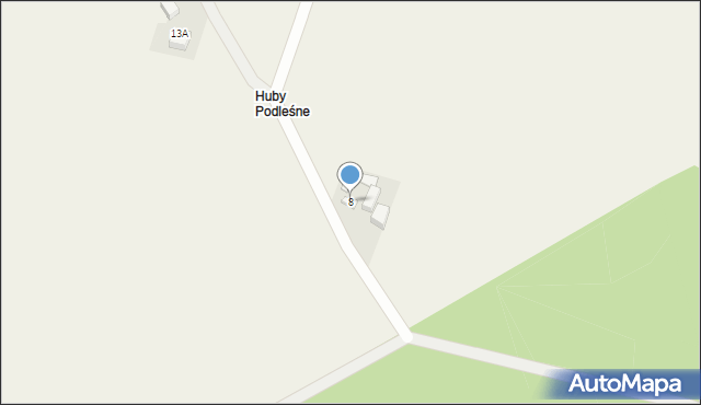 Wójcin, Wójcin, 8, mapa Wójcin