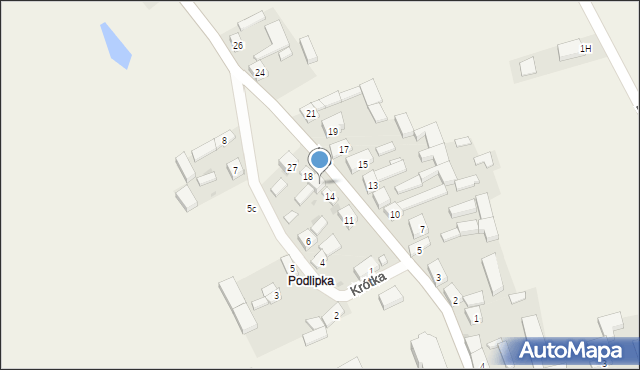 Wójcin, Wojska Polskiego, 16, mapa Wójcin