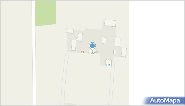 Wojeniec, Wojeniec, 19A, mapa Wojeniec