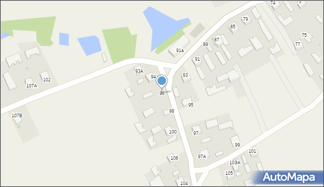 Wojków, Wojków, 96, mapa Wojków