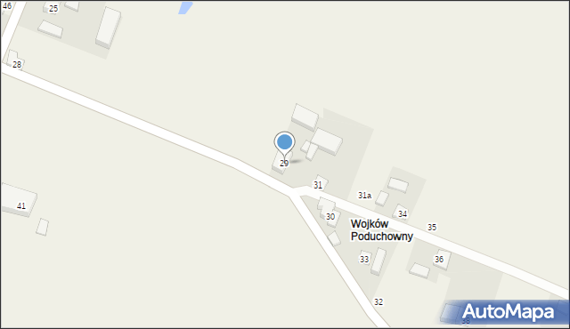 Wojków, Wojków, 29, mapa Wojków