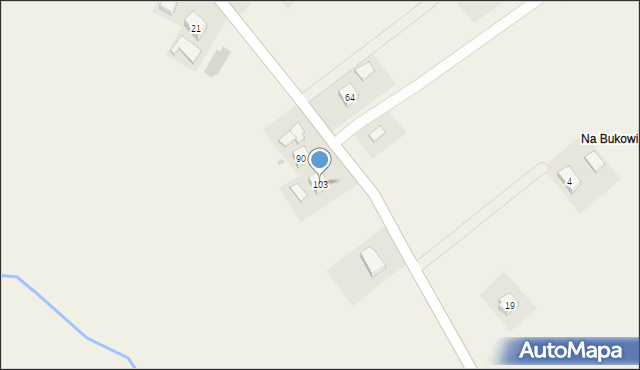 Wojkówka, Wojkówka, 103, mapa Wojkówka