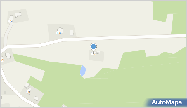 Wojkówka, Wojkówka, 107, mapa Wojkówka