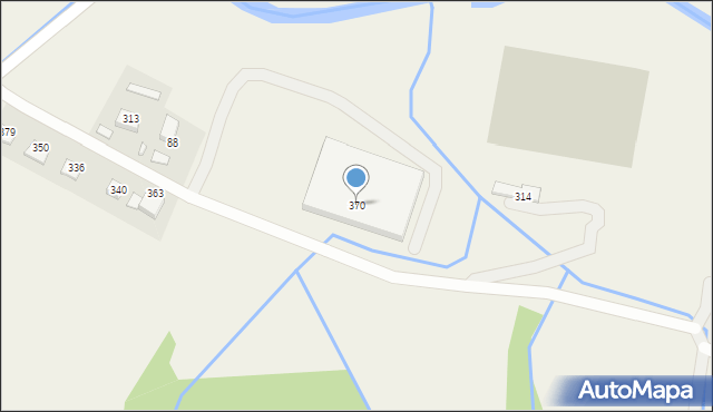 Wojnarowa, Wojnarowa, 370, mapa Wojnarowa