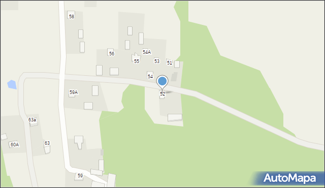 Wojnów, Wojnów, 52, mapa Wojnów