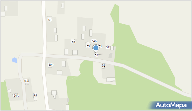 Wojnów, Wojnów, 54, mapa Wojnów