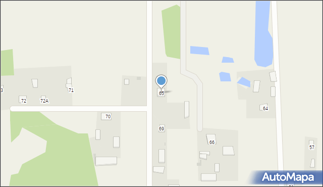 Wojnów, Wojnów, 65, mapa Wojnów