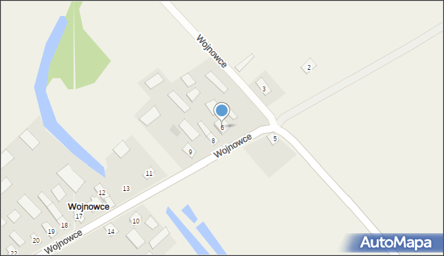Wojnowce, Wojnowce, 6, mapa Wojnowce