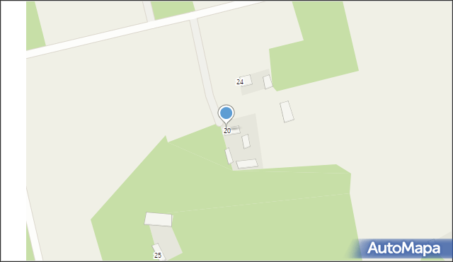 Wojnowce, Wojnowce, 20, mapa Wojnowce