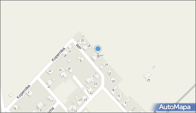 Wojnowice, Wojska Polskiego, 16, mapa Wojnowice