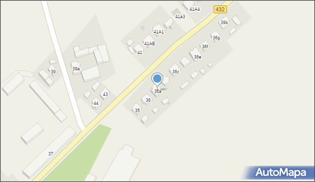 Wojnowice, Wojnowice, 36a, mapa Wojnowice