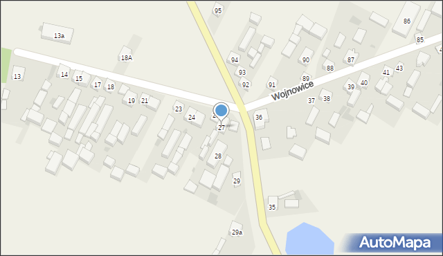 Wojnowice, Wojnowice, 27, mapa Wojnowice