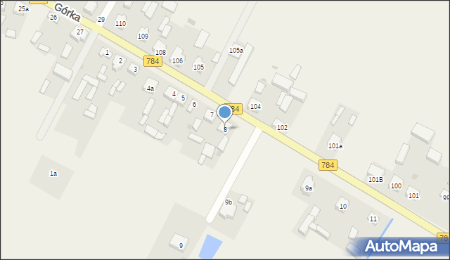 Wojnowice, Wojnowice, 8, mapa Wojnowice