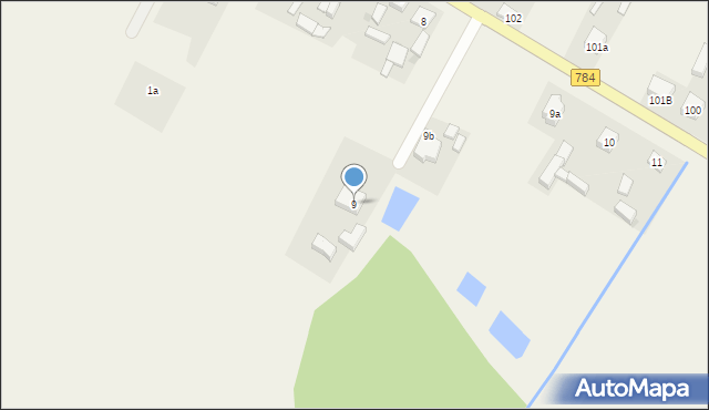 Wojnowice, Wojnowice, 9, mapa Wojnowice