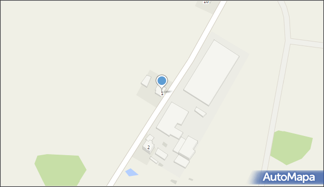 Wojnowo, Wojnowo, 1, mapa Wojnowo