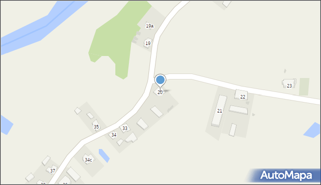 Wojnowo, Wojnowo, 20, mapa Wojnowo