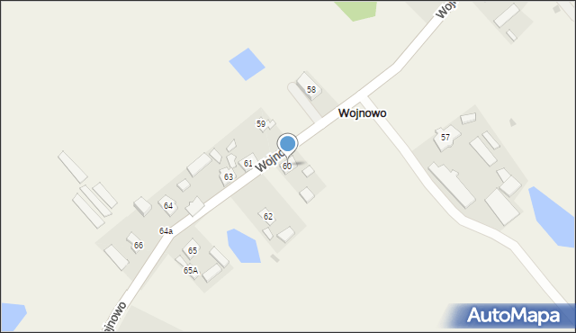 Wojnowo, Wojnowo, 60, mapa Wojnowo