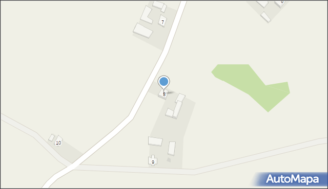 Wojnowo, Wojnowo, 8, mapa Wojnowo