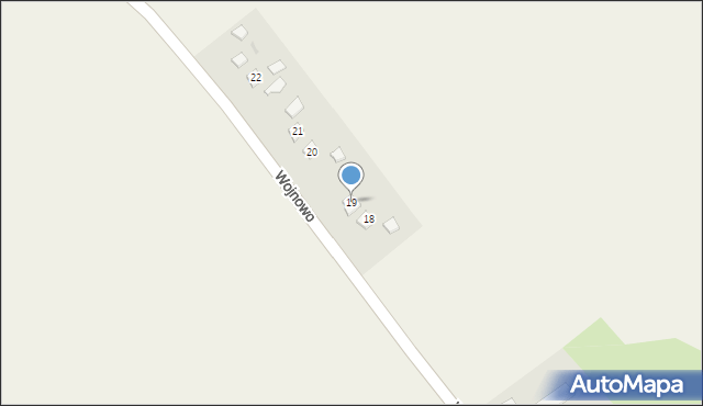 Wojnowo, Wojnowo, 19, mapa Wojnowo
