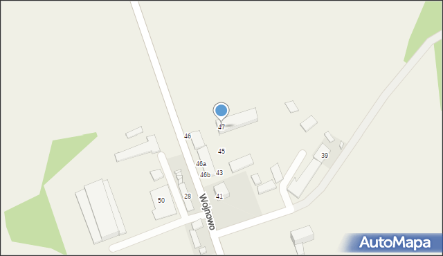 Wojnowo, Wojnowo, 47, mapa Wojnowo