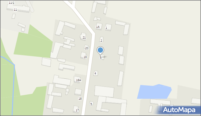 Wojny-Pietrasze, Wojny-Pietrasze, 3, mapa Wojny-Pietrasze