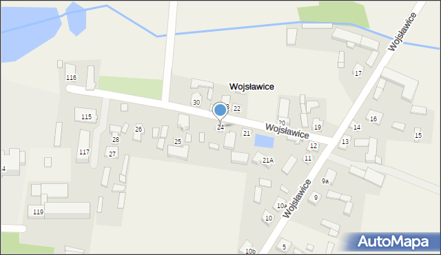 Wojsławice, Wojsławice, 24, mapa Wojsławice