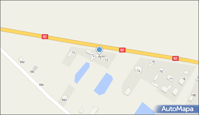 Wojszyce, Wojszyce, 72, mapa Wojszyce