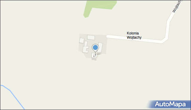 Wojtachy, Wojtachy, 18, mapa Wojtachy