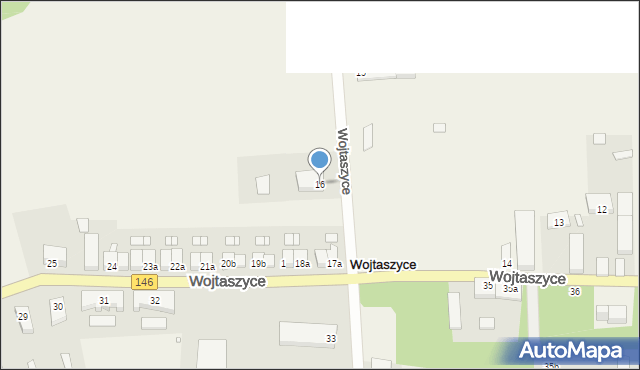 Wojtaszyce, Wojtaszyce, 16, mapa Wojtaszyce