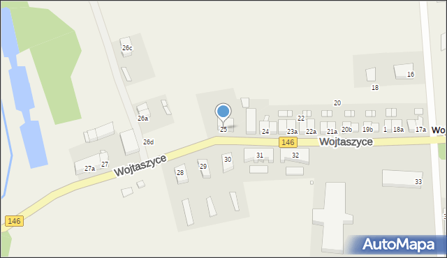 Wojtaszyce, Wojtaszyce, 25, mapa Wojtaszyce