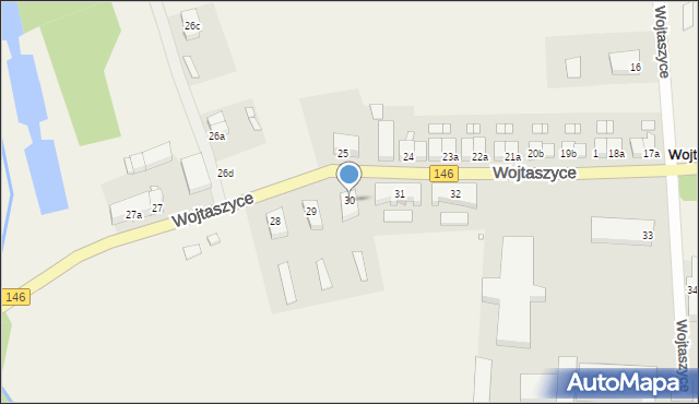 Wojtaszyce, Wojtaszyce, 30, mapa Wojtaszyce