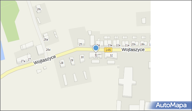 Wojtaszyce, Wojtaszyce, 31, mapa Wojtaszyce