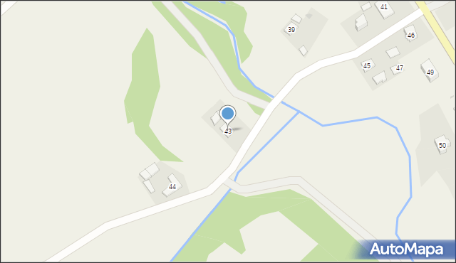 Wojtkowa, Wojtkowa, 43, mapa Wojtkowa