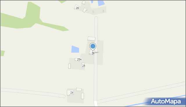 Wojtkowa Wieś, Wojtkowa Wieś, 26, mapa Wojtkowa Wieś