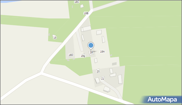 Wojtkowice-Dady, Wojtkowice-Dady, 18, mapa Wojtkowice-Dady