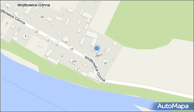 Wojtkowice-Glinna, Wojtkowice-Glinna, 16b, mapa Wojtkowice-Glinna