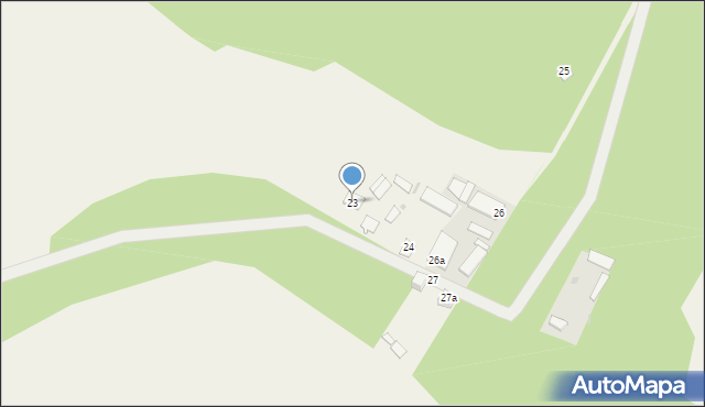 Wojtkowice-Glinna, Wojtkowice-Glinna, 23, mapa Wojtkowice-Glinna