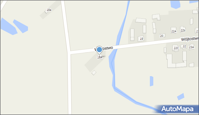 Wójtostwo, Wójtostwo, 19A, mapa Wójtostwo