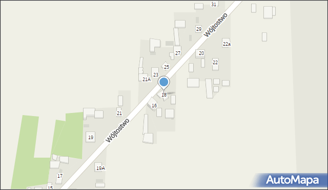 Wójtostwo, Wójtostwo, 18, mapa Wójtostwo