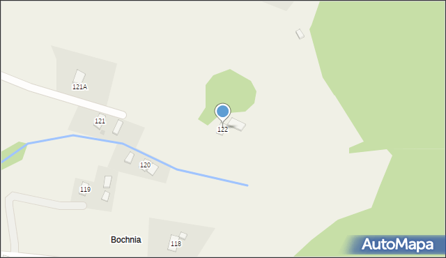 Wójtowa, Wójtowa, 122, mapa Wójtowa