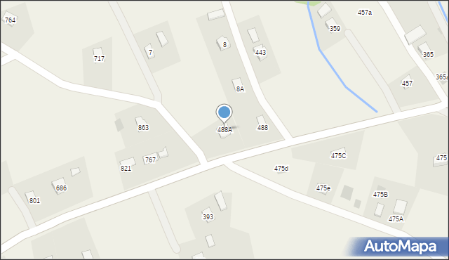 Wójtowa, Wójtowa, 488A, mapa Wójtowa